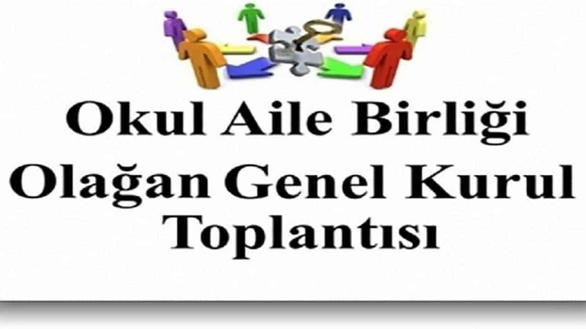 2025-2026 Eğitim Öğretim Yılı Okul Aile Birliği Genel Kurul Toplantısı